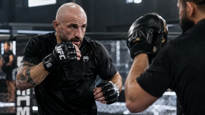 Чемпион UFC Александр Волкановски признался, что нервничает перед боем с Мовсаром Евлоевым в Абу-Даби