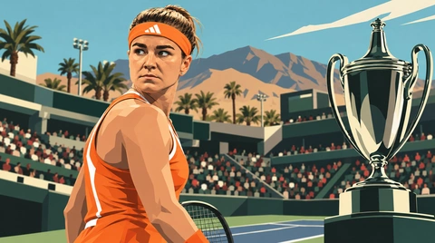 Каролина Мухова заняла последнее место в одиночной сетке Итогового турнира WTA в Индиан-Уэллсе