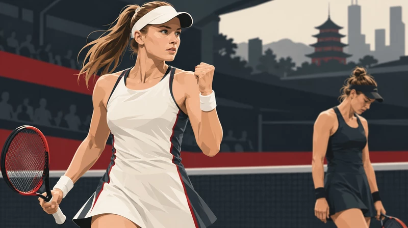 Елена Рыбакина победила Полину Кудерметову на турнире WTA в Нинбо