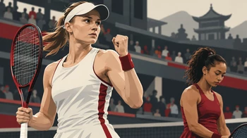 Рыбакина победила Фернандес в финале турнира WTA в Нинбо