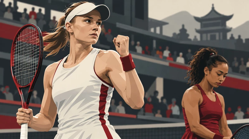 Рыбакина победила Фернандес в финале турнира WTA в Нинбо